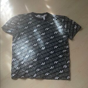 Adidas Women’s and White Logo Tee